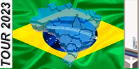 For completing the Tour: TOUR DO BRASIL.