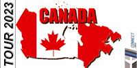 For completing the Tour: TOUR DO CANADA.